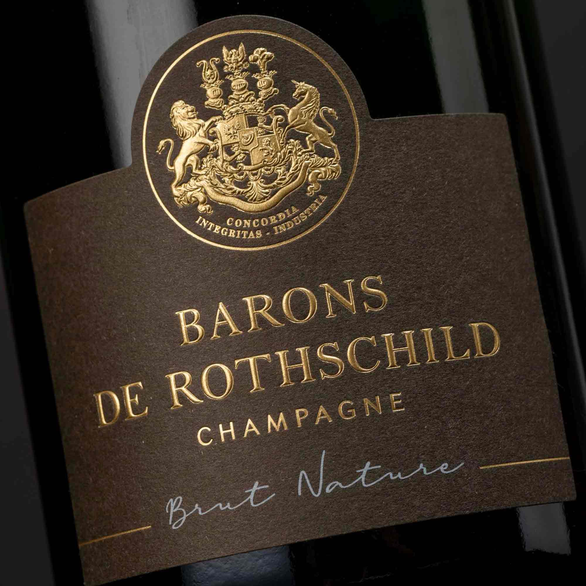 Barons de Rothschild Brut Nature Bouteille – Image 2
